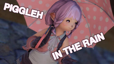 "Piggleh in the Rain"